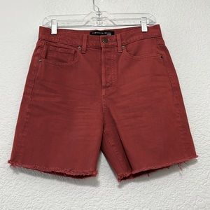 Veronica Beard High Rise Button Fly Shorts